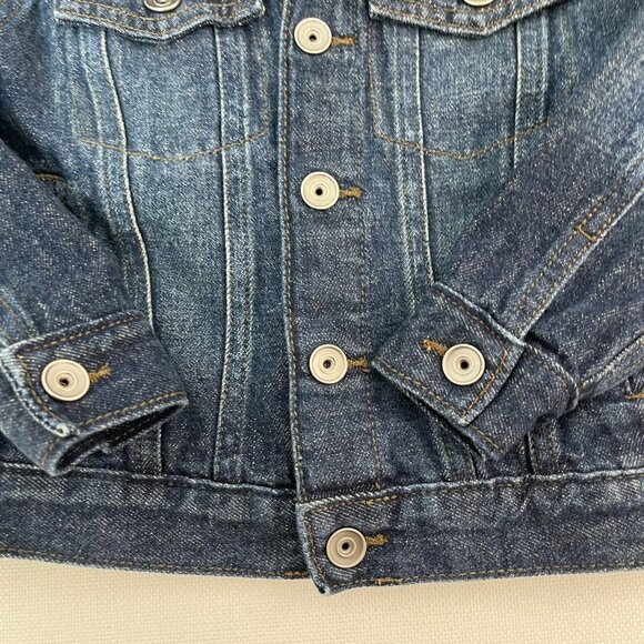 The Children's Place Blue Jean Denim Jacket Boy Girl 2T - Picture 2 of 7